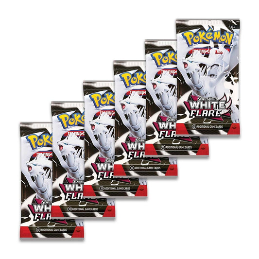 Pokémon TCG: Scarlet & Violet - White Flare Booster Bundle (6 Packs)